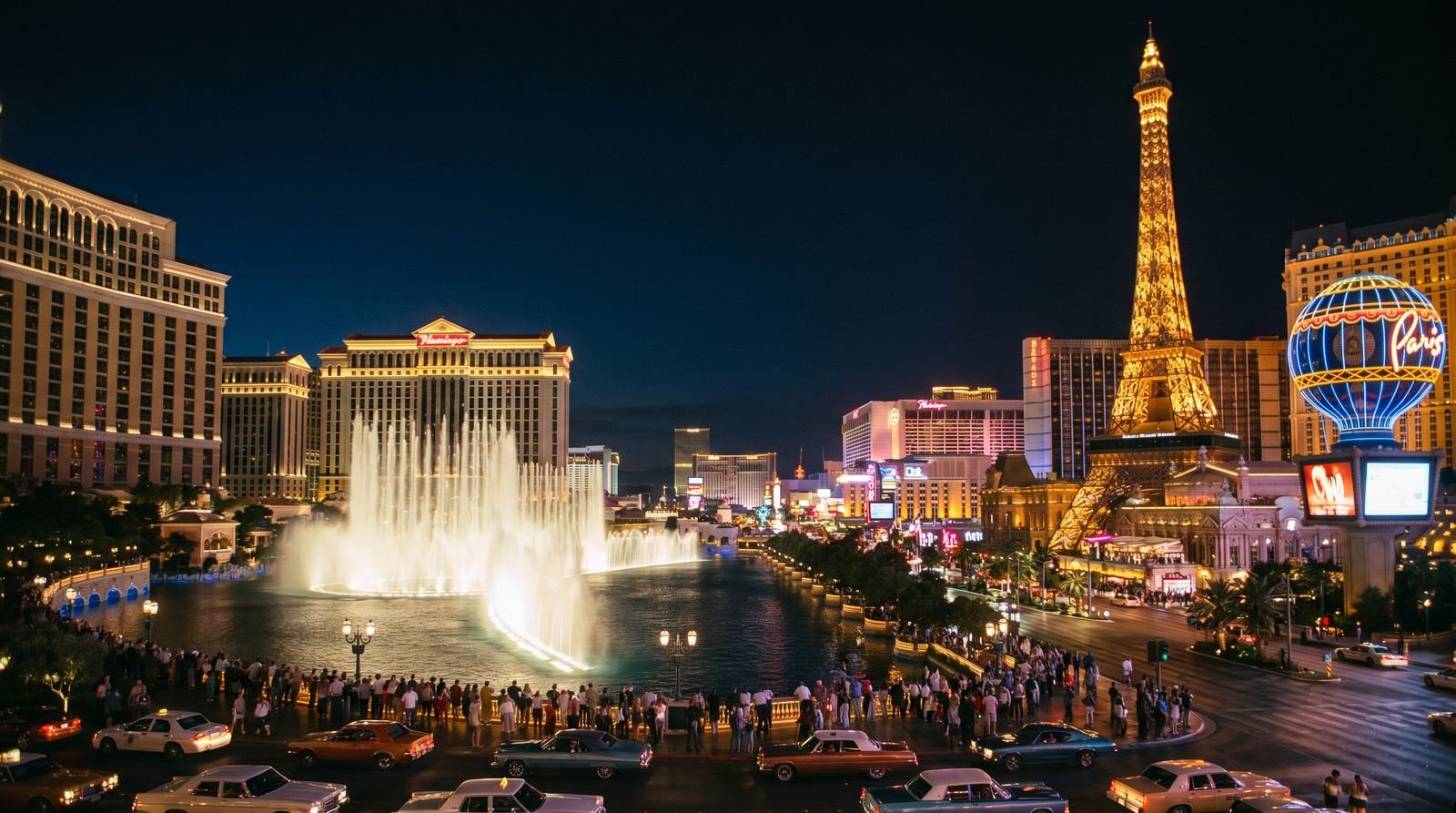 Las Vegas Strip at night