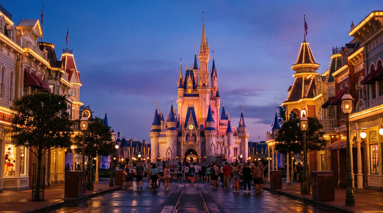 Cinderella Castle at Disney World in Orlando